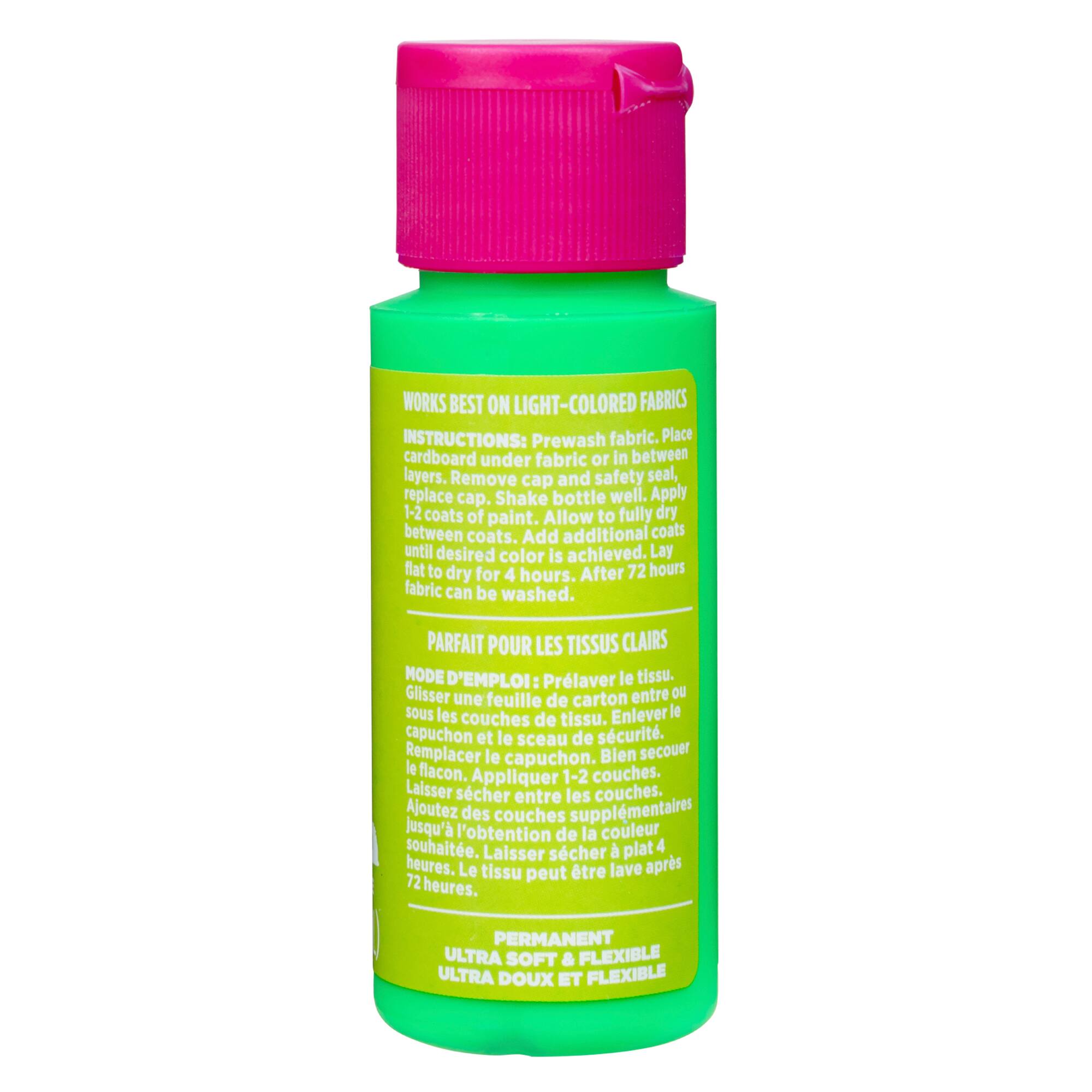 12 Pack: Tulip® Matte Neon Brush-On Fabric Paint